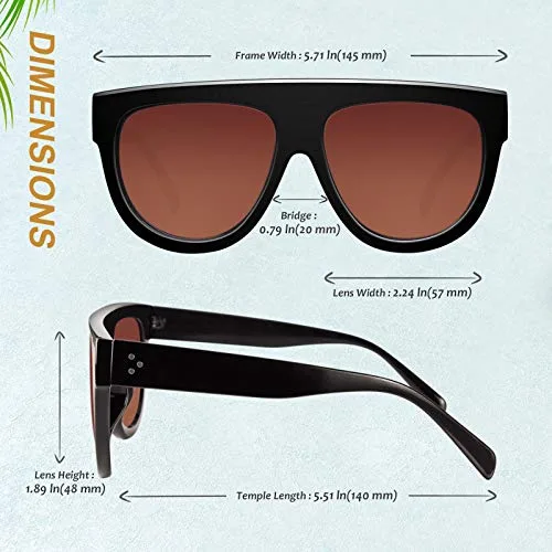 GQUEEN retro hexagonal sunglasses