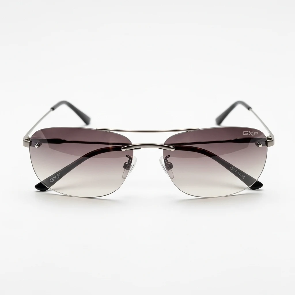 GXP rimless photochromic sunglasses image 3