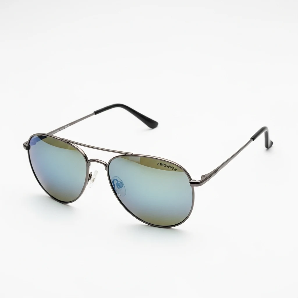 Kingseven polarized aviator sunglasses image 2