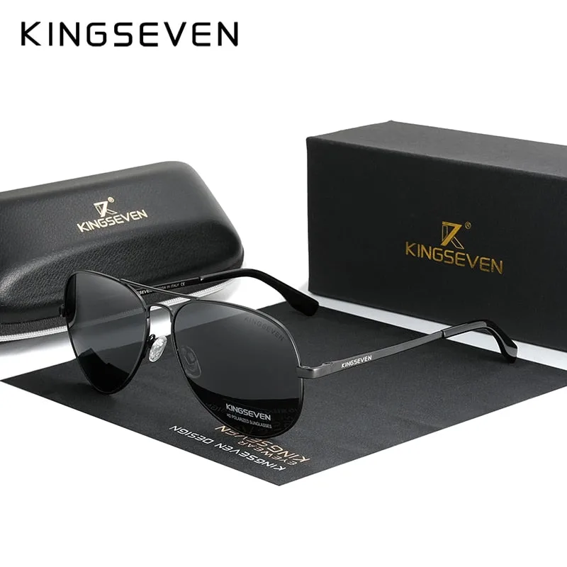 Kingseven polarized aviator sunglasses image 3
