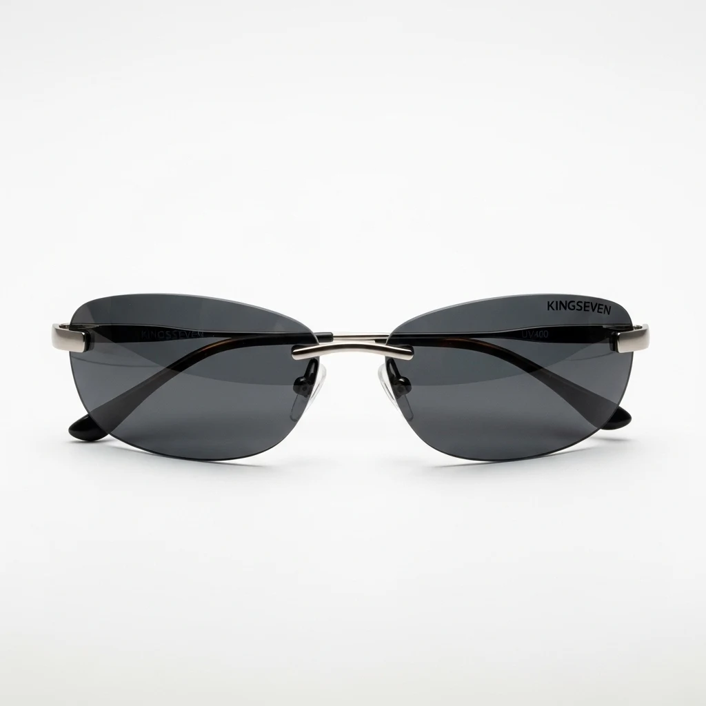 Kingseven rimless UV400 sunglasses