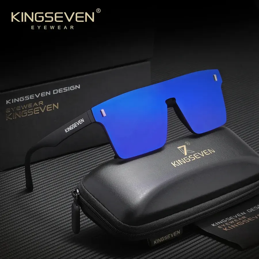 Kingseven rimless UV400 sunglasses image 2