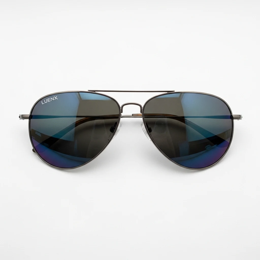 LUENX aviator polarized sunglasses image 3