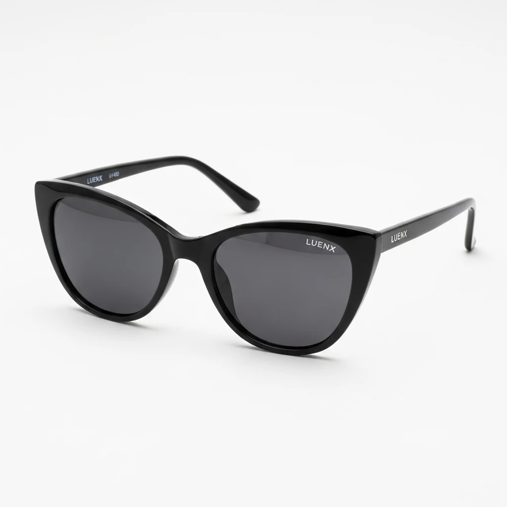 LUENX cat eye UV400 sunglasses image 2