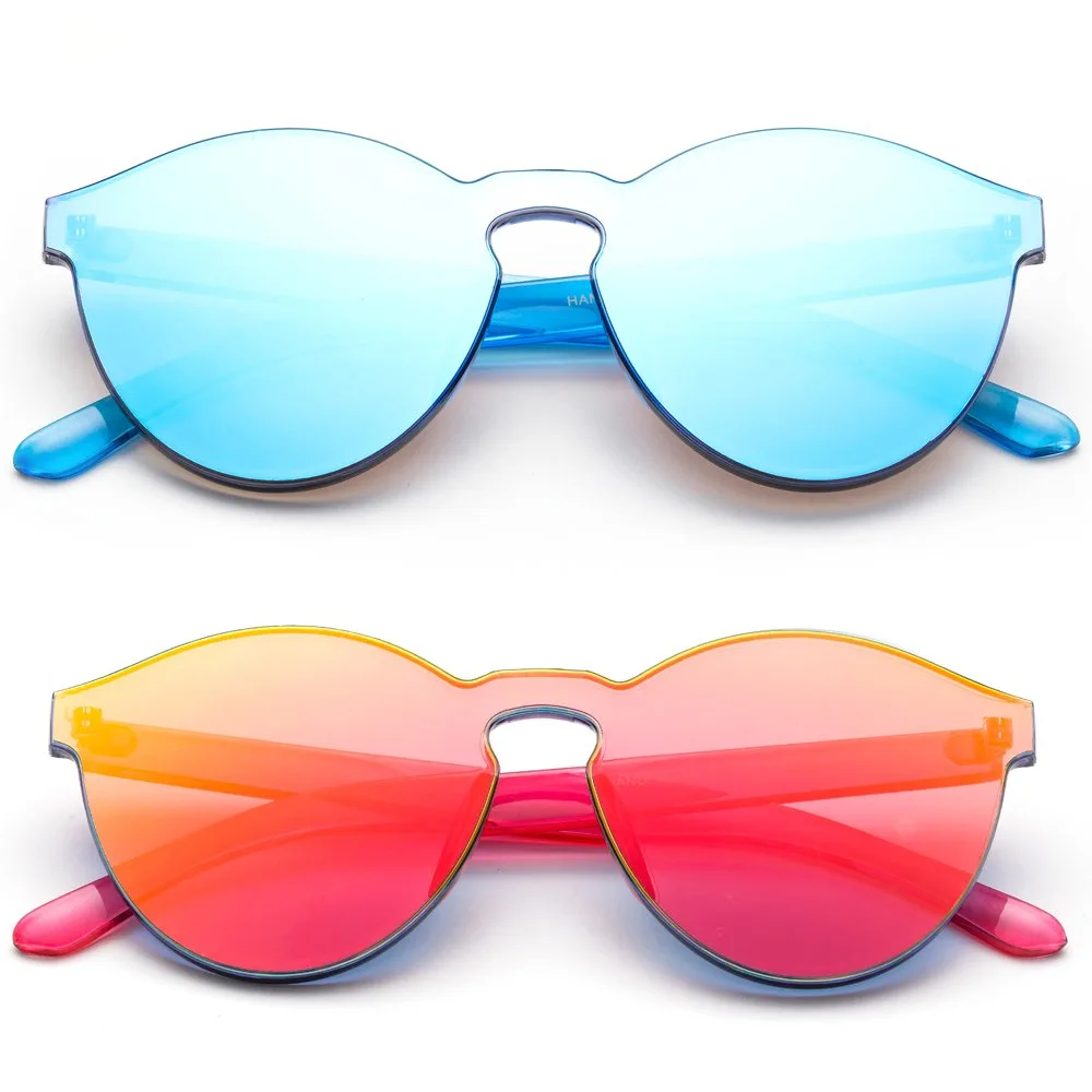 Newbee Fashion rimless sunglasses