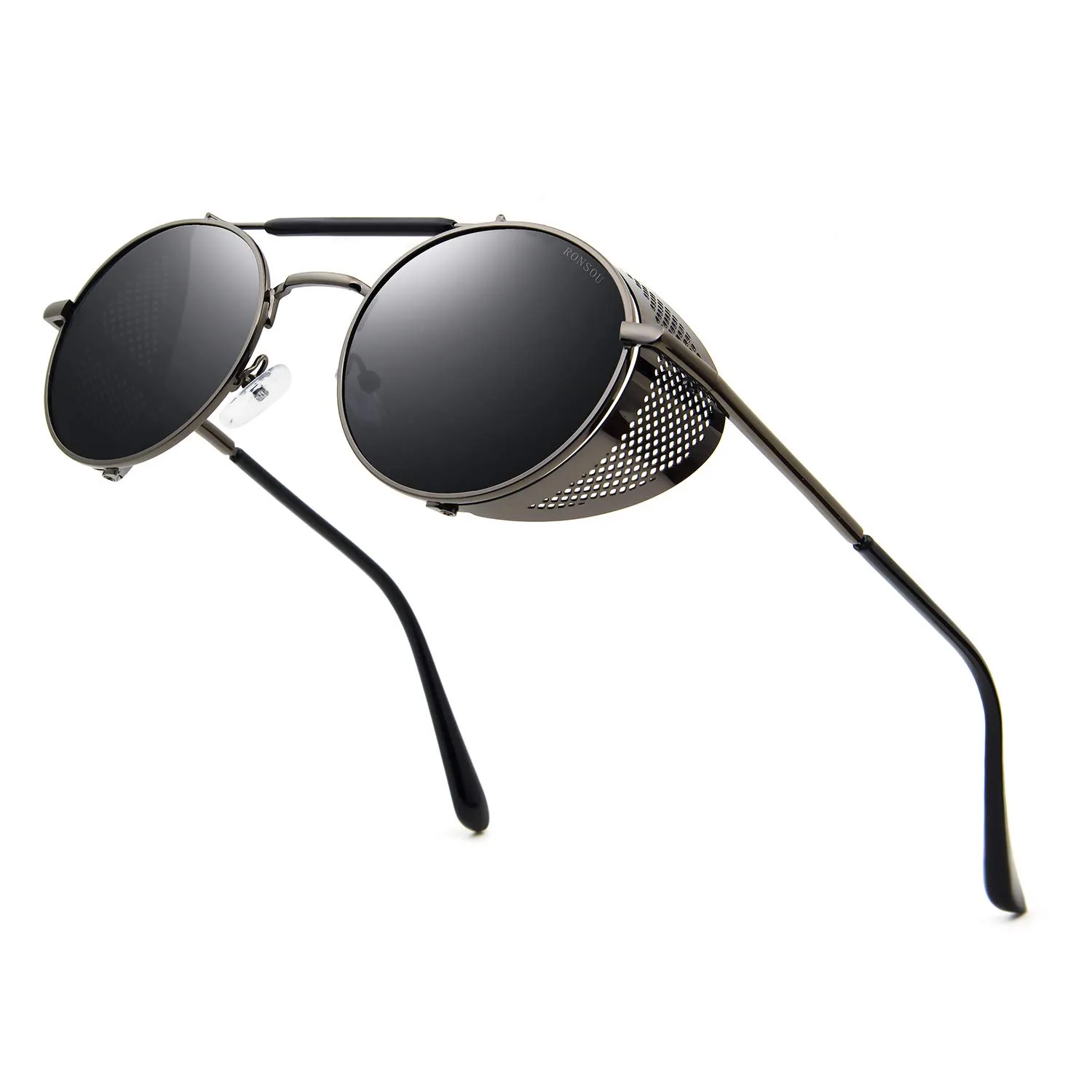 RONSOU oversized mirrored sunglasses image 2