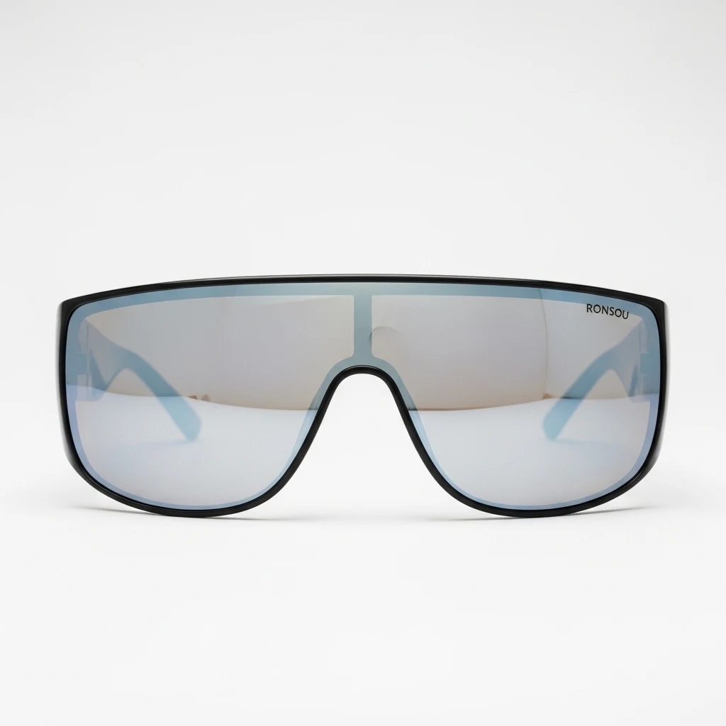 RONSOU oversized mirrored sunglasses image 3