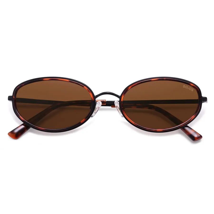 SOJOS retro round sunglasses image 2