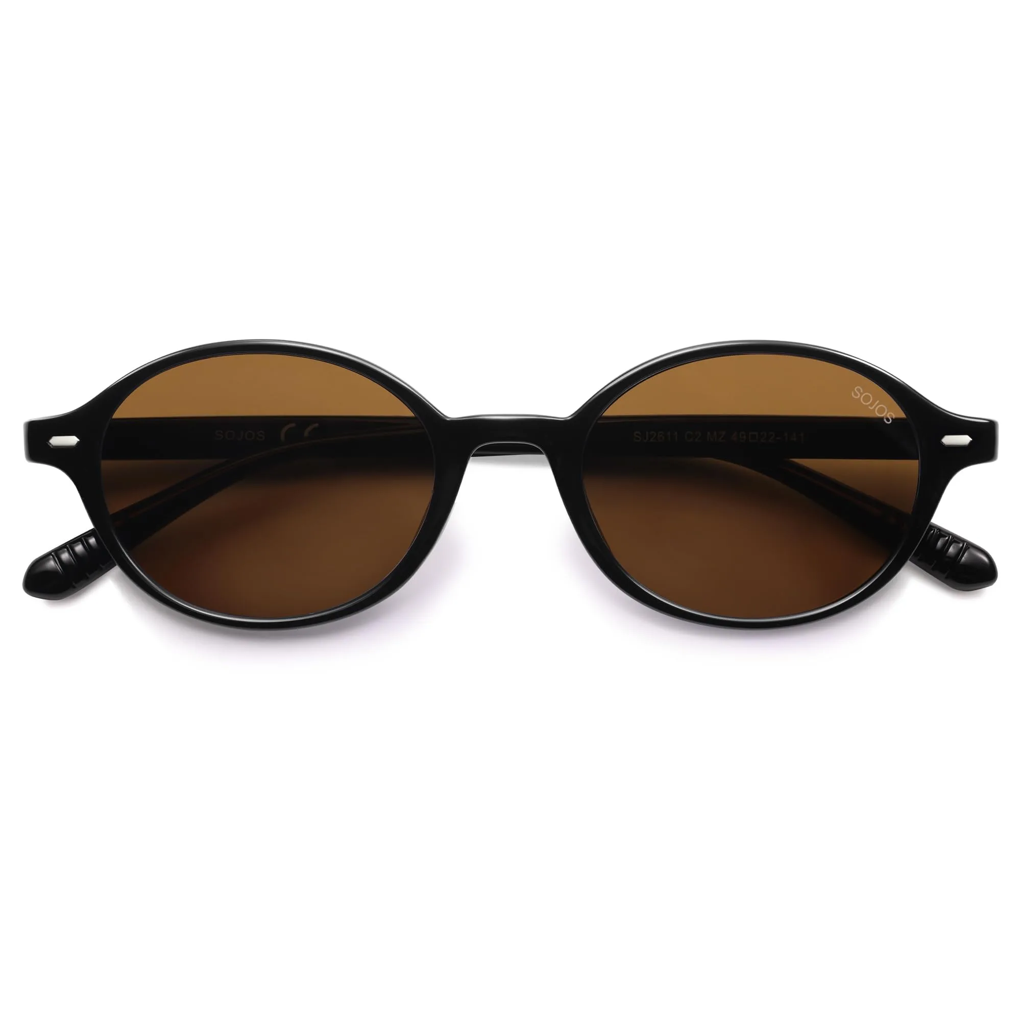 SOJOS retro round sunglasses image 3