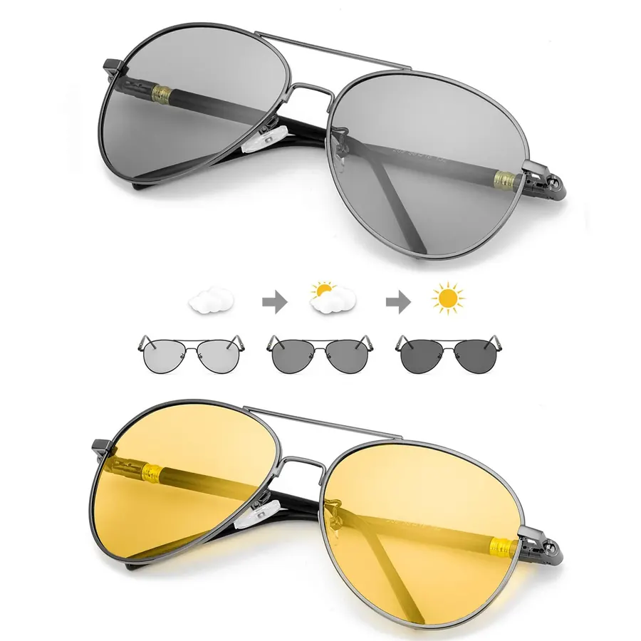 TJUTR photochromic driving sunglasses image 3